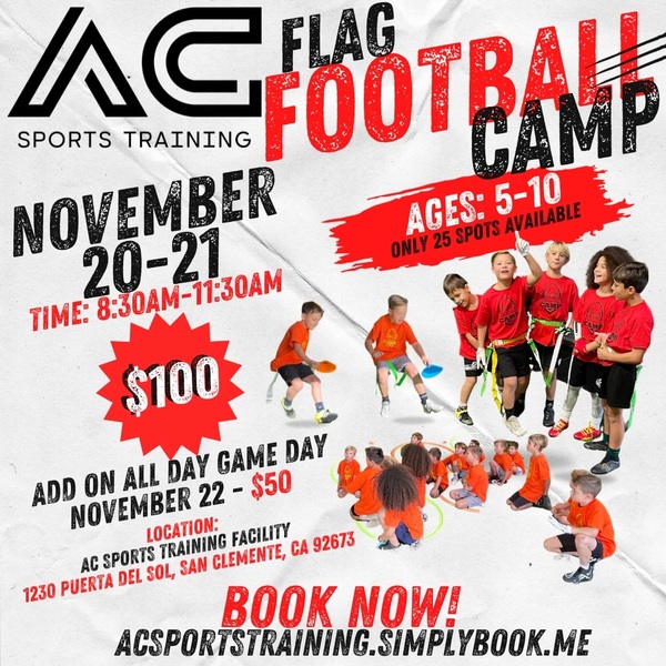 AC Sports Training  Scheduling and Booking Website